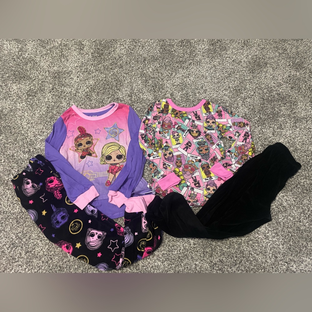 Set of 2 Size 6/6X LOL pajamas